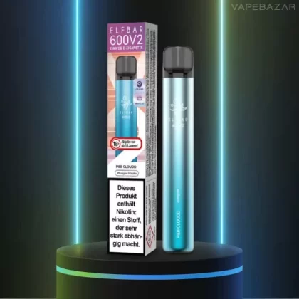 Elf Bar 600 V2 – P&B Cloud - Elf Bar / 360 mAh / 20mg/ml / ca. 600