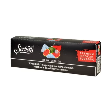 Serbetli Premium Hookah Tobacco Ice Watermelon - Size#10 Packs of 50g>250g