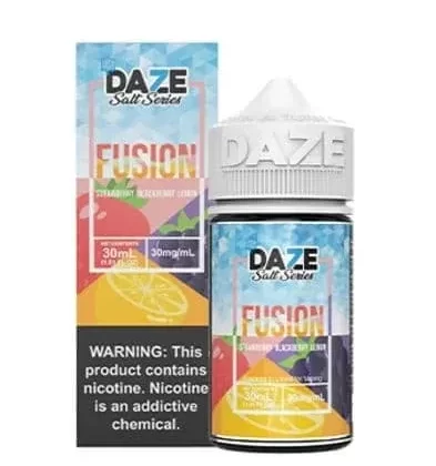 Strawberry Blackberry Lemon Fusion Salt by 7Daze – 30ml