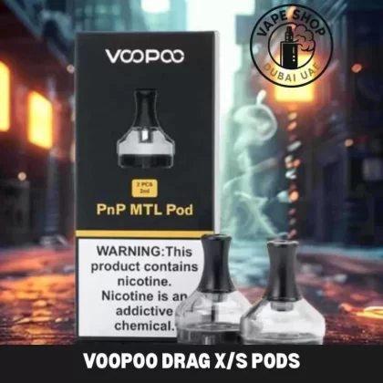 VOOPOO Drag X/S Pods 4.5ml PnP & PnP MTL Replacement Pods in Dubai, UAE - PnP MTL Pod, PnP Pod