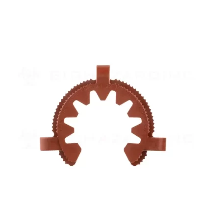Keck Clips | for Conical Joints – 45mm | Brown