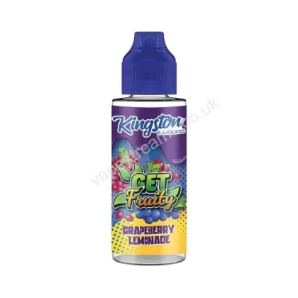 Kingston Get Fruity Grapeberry Lemonade E-Liquid Shortfill - Vapestreams Co