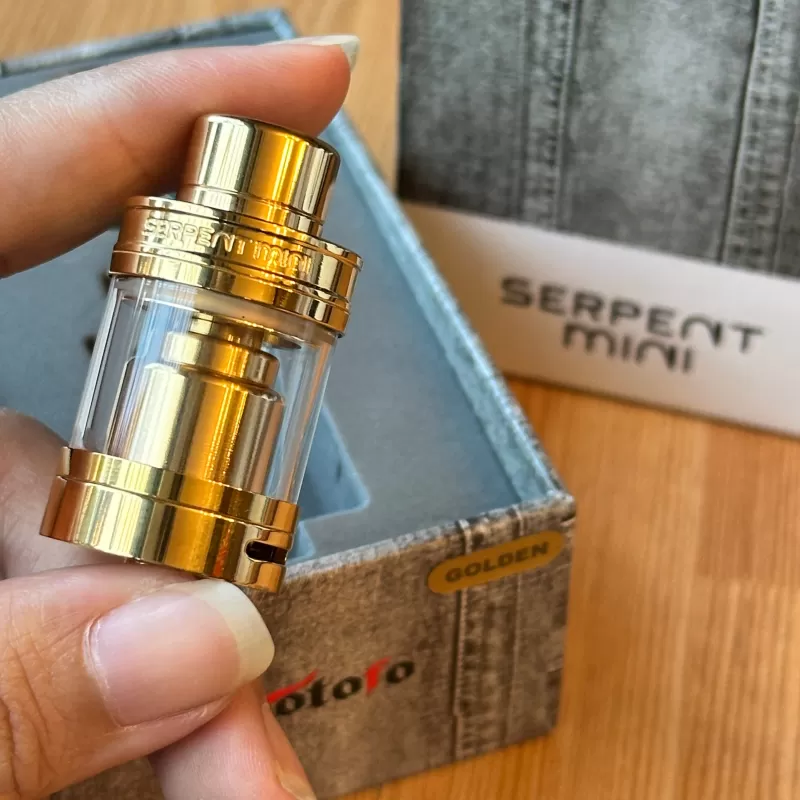 Wotofo Serpent Mini RTA 22mm Atomizer Legit - SS - Image 2
