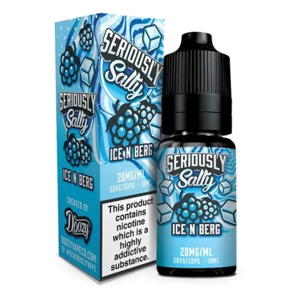 Seriously Salty Ice N Berg Nic Salt E-Liquid - Nicotine Strength#10mg>20mg