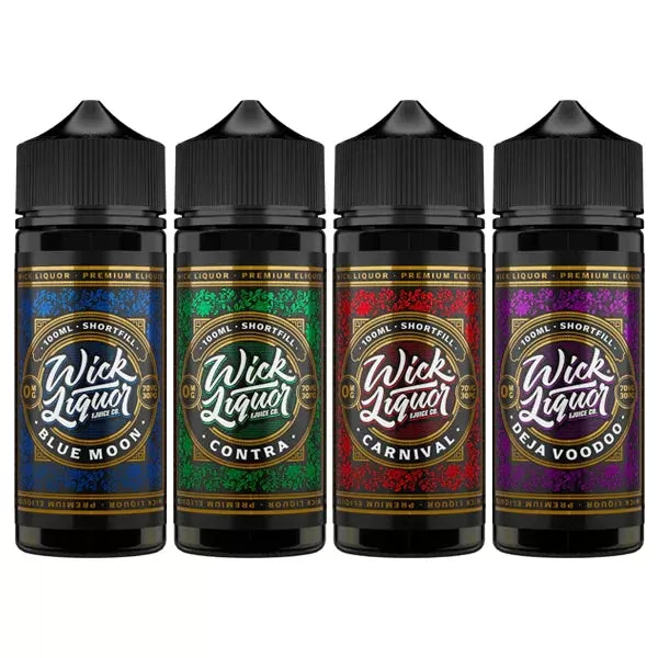 Wick Liquor 100ml Shortfill 0mg (70VG/30PG)