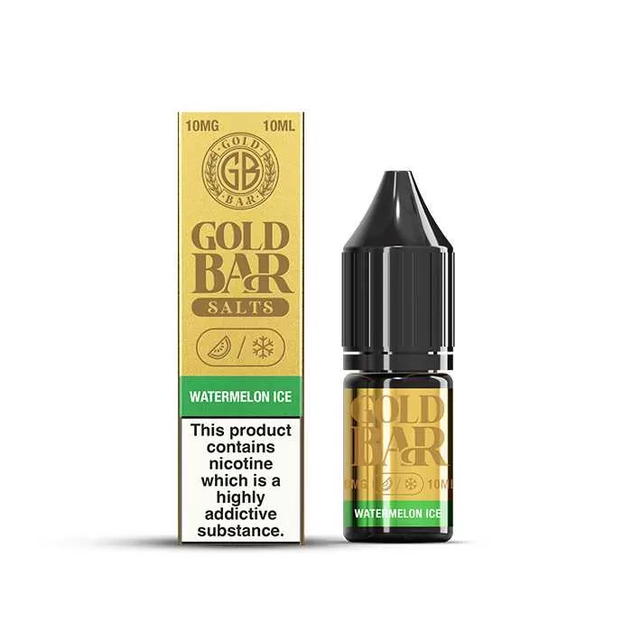 10mg (1%) Gold bar 10ml Nic Salt - Vape Co - Image 2