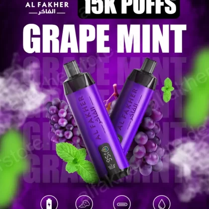 Al Fakher Vape 15000 Grape Mint