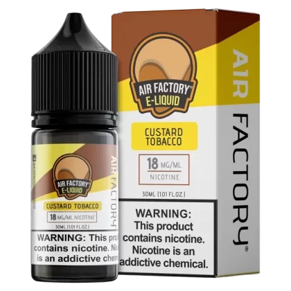 Custard Tobacco Air Factory Salt - Site#VAP~Nicotine#18mg>36mg