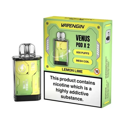 Vapengin Venus Lemon & Lime Pods (2 Pack) - Nicotine Strength#20mg