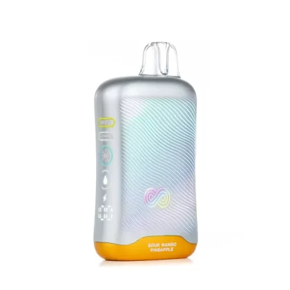 SOUR MANGO PINEAPPLE HYPPE INFINITI 50K (CHROME EDITION) - Huffvape