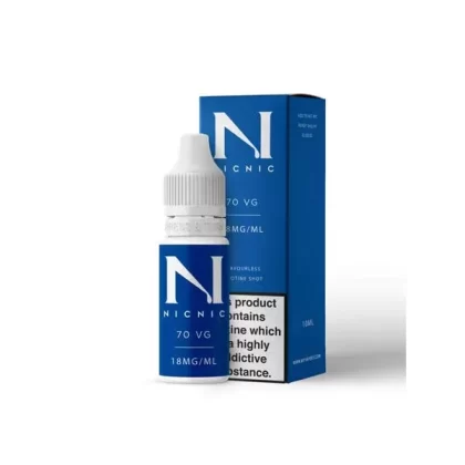 18 mg Nic Nic Unflavored Nicotine Booster Shot 10 ml 70VG - Ejuicewarehouse