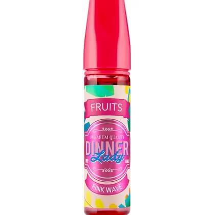 Vape Dinner Lady Fruits Pink Wave 60ml E Liquid - 3mg