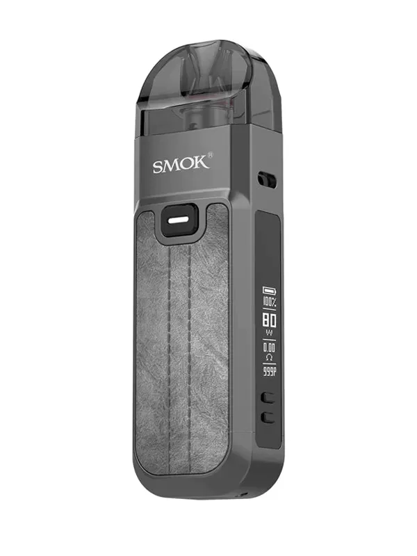 SMOK NORD 5 Pod Kit 80W - Beige White Leather - Image 3