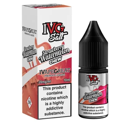 IVG Strawberry Watermelon Chew Nic Salt E-Liquid