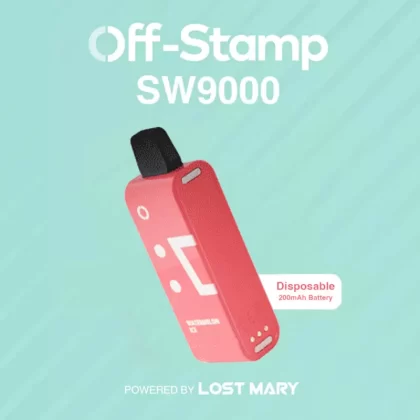 Off-Stamp SW9000 Disposable POD – 9000 Puffs - Juicy Peach