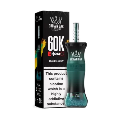 Lemon Mint Al Fakher Crown Bar Vape 60K