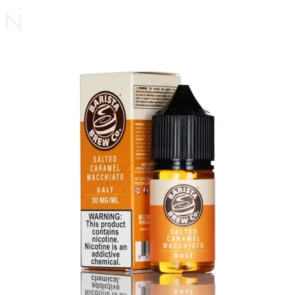 Barista Brew Co. TFN Salt - Salted Caramel Macchiato - 30ml - 30mg