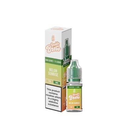 Ohm Brew Double Brew Melon Sunrise 10ml Nic Salt E-Liquid - 10mg