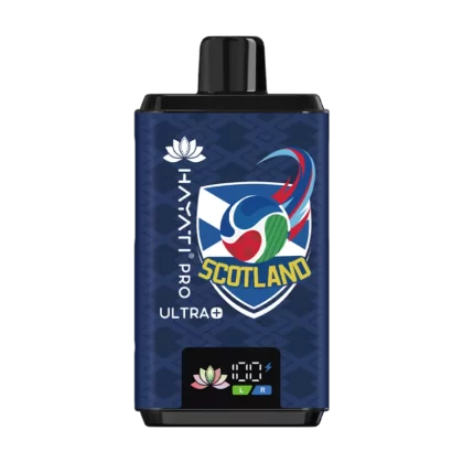 Hayati Pro Ultra+ 25K World Cup Edition - Scotland - Straw' Cranberry Cherry / Cherry Ice - Ecigwizard