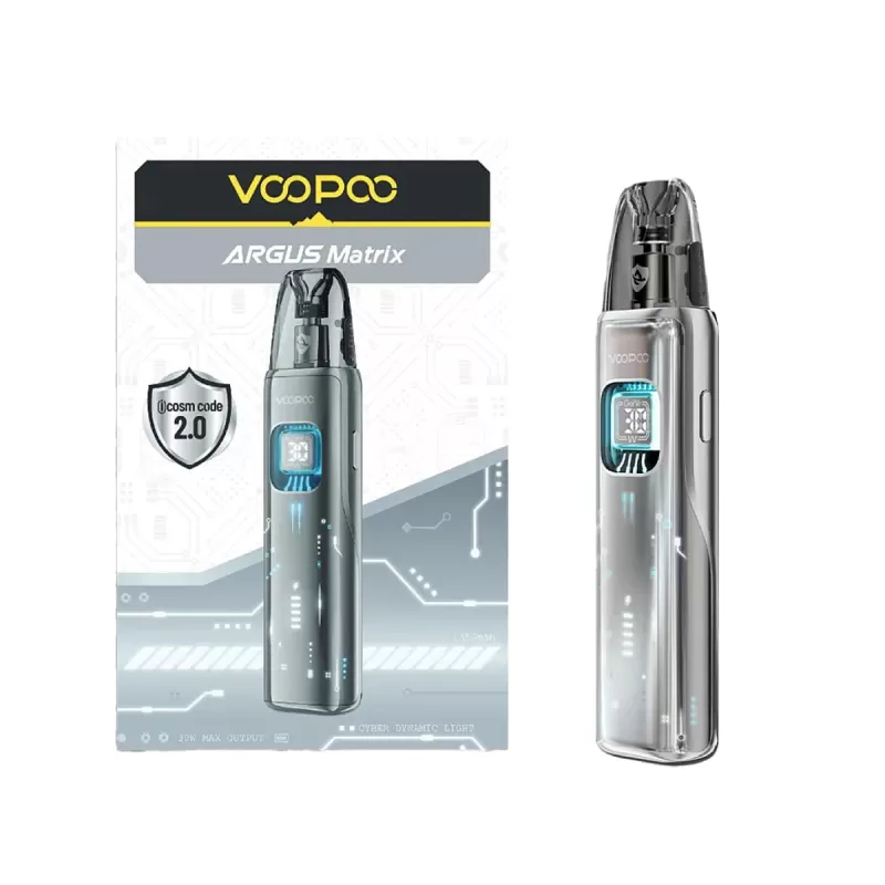 Voopoo Argus Matrix Pod Kit - Astral Silver - Image 3