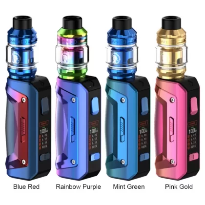 Geekvape S100 Kit (Aegis Solo 2) 100W with Zeus Sub Ohm 2021 Atomizer 5.5ml - Mint Green