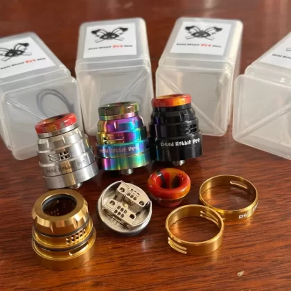 Dead Rabbit Pro RDA clone 24mm atomizer - Rainbow