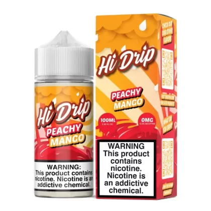 Hi-Drip Peachy Mango 100ml Vape Juice - Eightvape