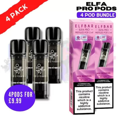 Mix Berries ELFA Pro Pods – Pack Of 4 PODS