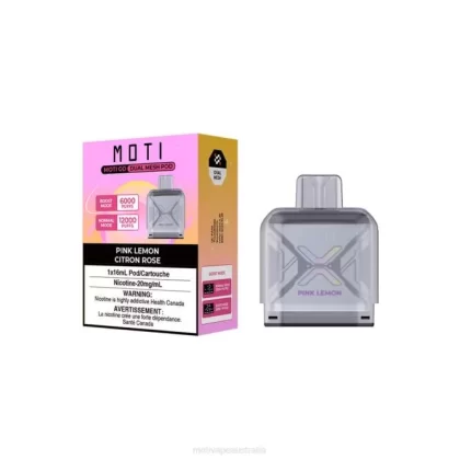 MOTI vape Australia – MOTI Go Pro Disposable Pod Pink Lemon 6422T87