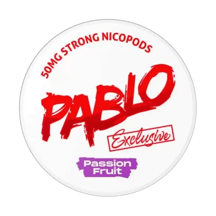 Passion Fruit Pablo Nicotine Pouches - 50mg - Vape Product