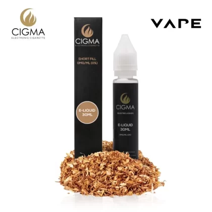 Cigma e-Liquid – USA Tobacco 0mg 30ml Shortfill | Cigee