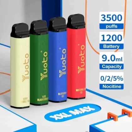 Yuoto XXL MAX Strawberry Ice Cream (3500 Puffs)