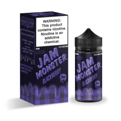 Jam Monster 100ml Shortfill Blackberry