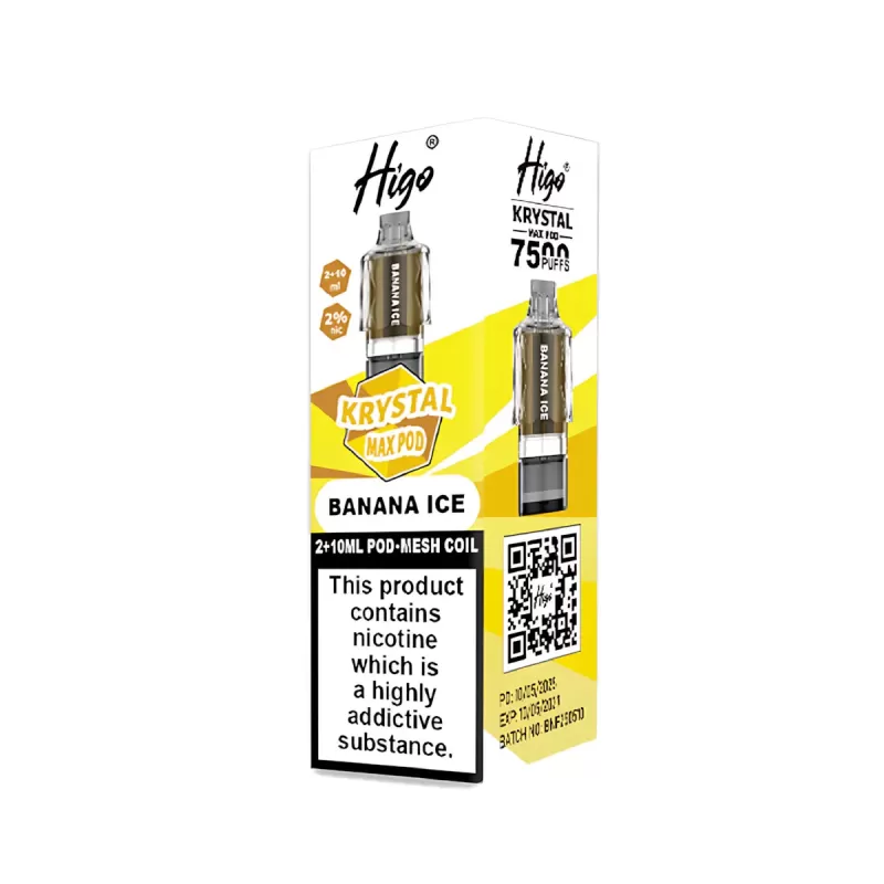 Higo Krystal Max 7500 Prefilled Pods - Blueberry Sour Raspberry - Image 2