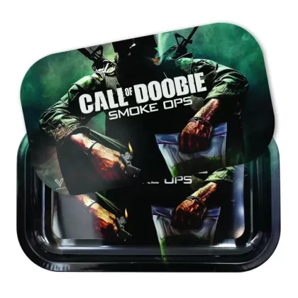 Syndicate Mag-Slap Magnetic Rolling Tray Cover - Call of Doobie, Pickle