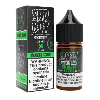 Sadboy Salt E-Liquid Cookie Line – Shamrock Cookie – 30ml