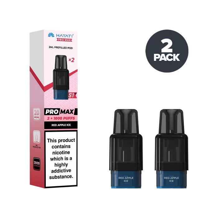 Red Apple Ice Hayati Pro Max S1 Prefilled Pods