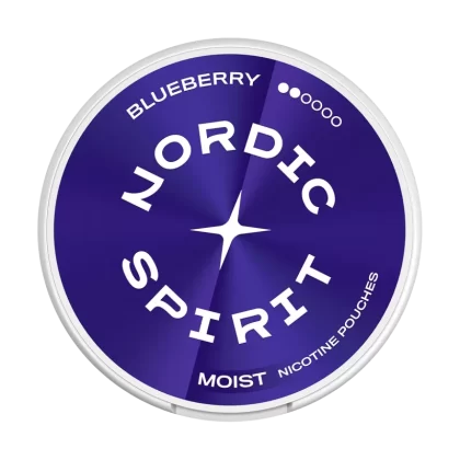 Blueberry Nordic Spirit Nicotine Pouches - 9mg - Vape Product (76C2B4)