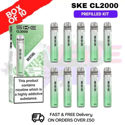 Menthol SKE CL2000 Kits Box Of 10 – £39.99