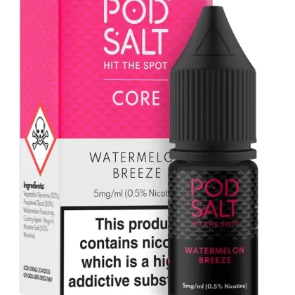 Pod Salt Watermelon Breeze – Core E-Liquid