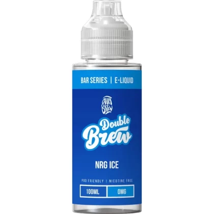 OHM BREW DOUBLE BREW NRG ICE 100ML SHORTFILL E-LIQUID