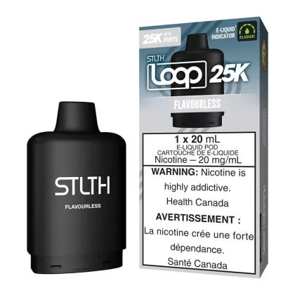 STLTH Loop 25K E-Liquid Pod Pack – Flavourless - Nicotine Strength#20mg/ml