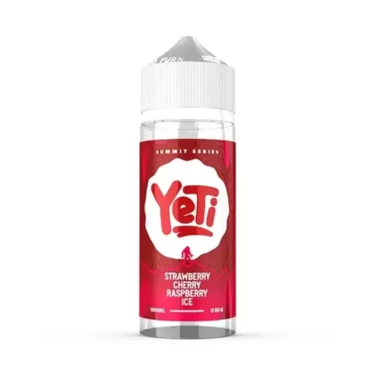Yeti 100ml Short fill Summit Series – Strawberry Cherry Raspberry Ice