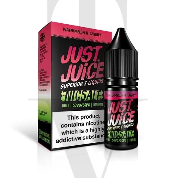 JUST JUICE WATERMELON & CHERRY NIC SALT E-LIQUID