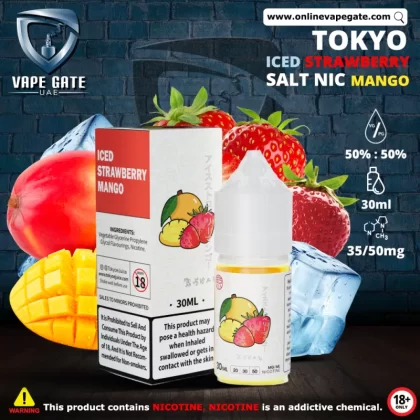 Tokyo Iced Strawberry Mango Saltnic 30ml