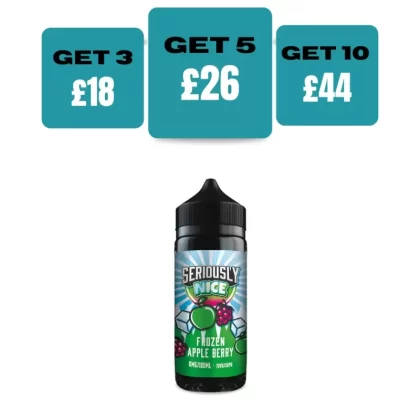 Seriously Nice 100ml Shortfill - Blackcurrant Lemonade