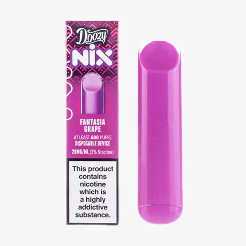 Doozy Nix Disposable Vape - Apple Grape / 10mg - Image 2