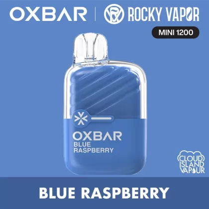 Rocky Vapor Oxbar Mini 1200 Disposable Vape – Blueberry Raspberry