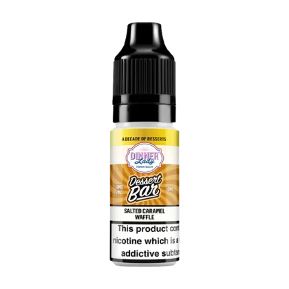 Salted Caramel Waffle Nic Salt by Dinner Lady Dessert Bar Range - Vapeshop Co