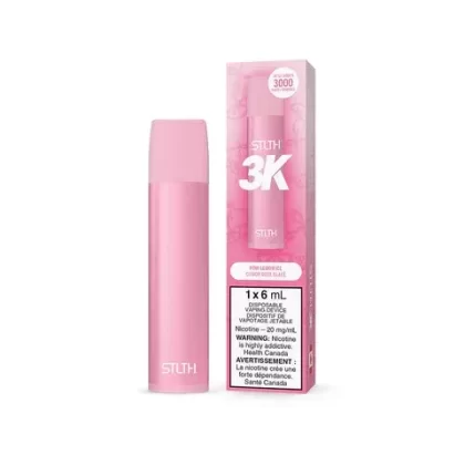 STLTH 3K Disposable Vape – Pink Lemon Ice – 3000 Puffs